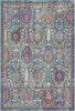 Oceanic Garden Erased Botanical Rug 