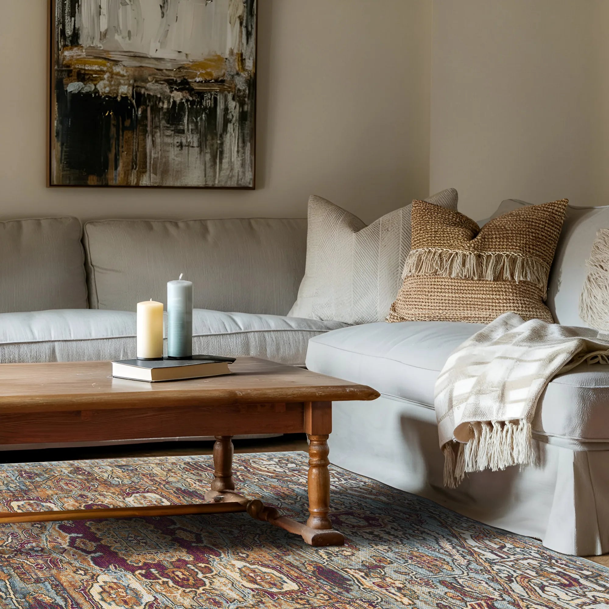 Sovereign Garden Erased Botanical Rug