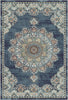 Seville Slate Traditional Washable Rug 