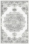 Ronda White Traditional Washable Rug White