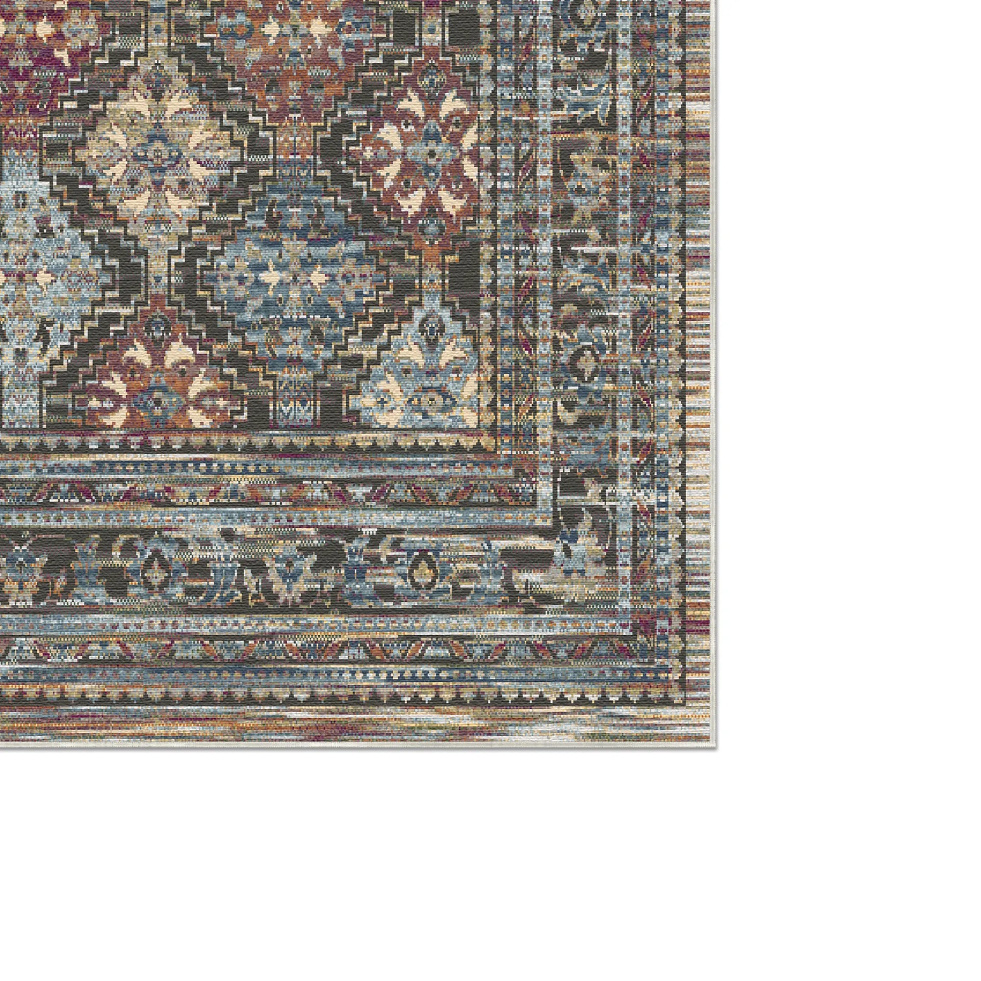 Palermo Jewel Traditional Washable Rug