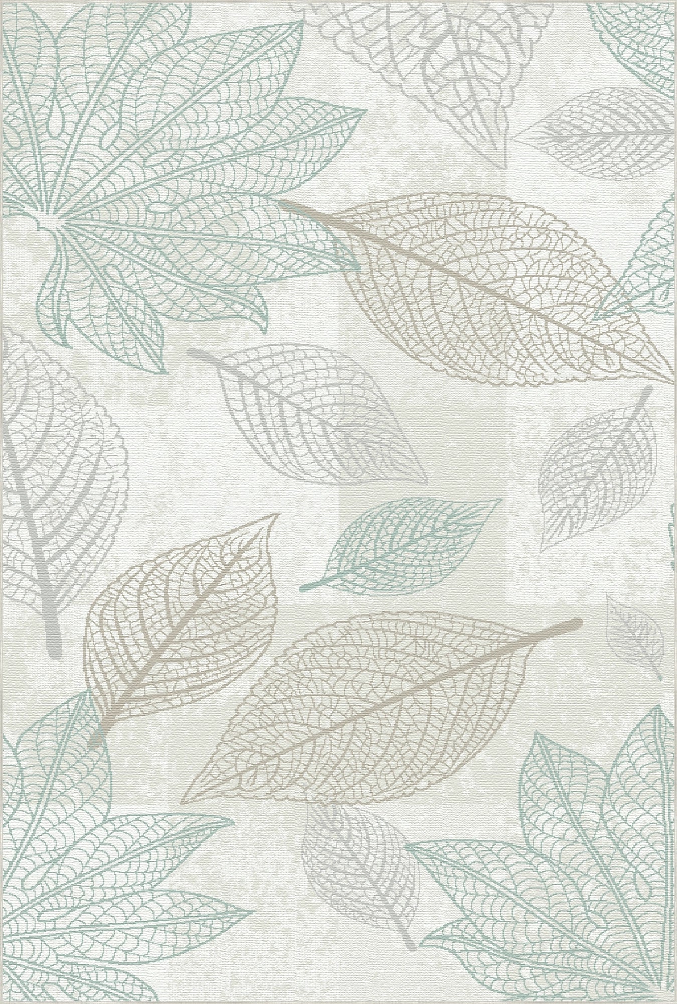 Whispering Leaf Skeletal Rug