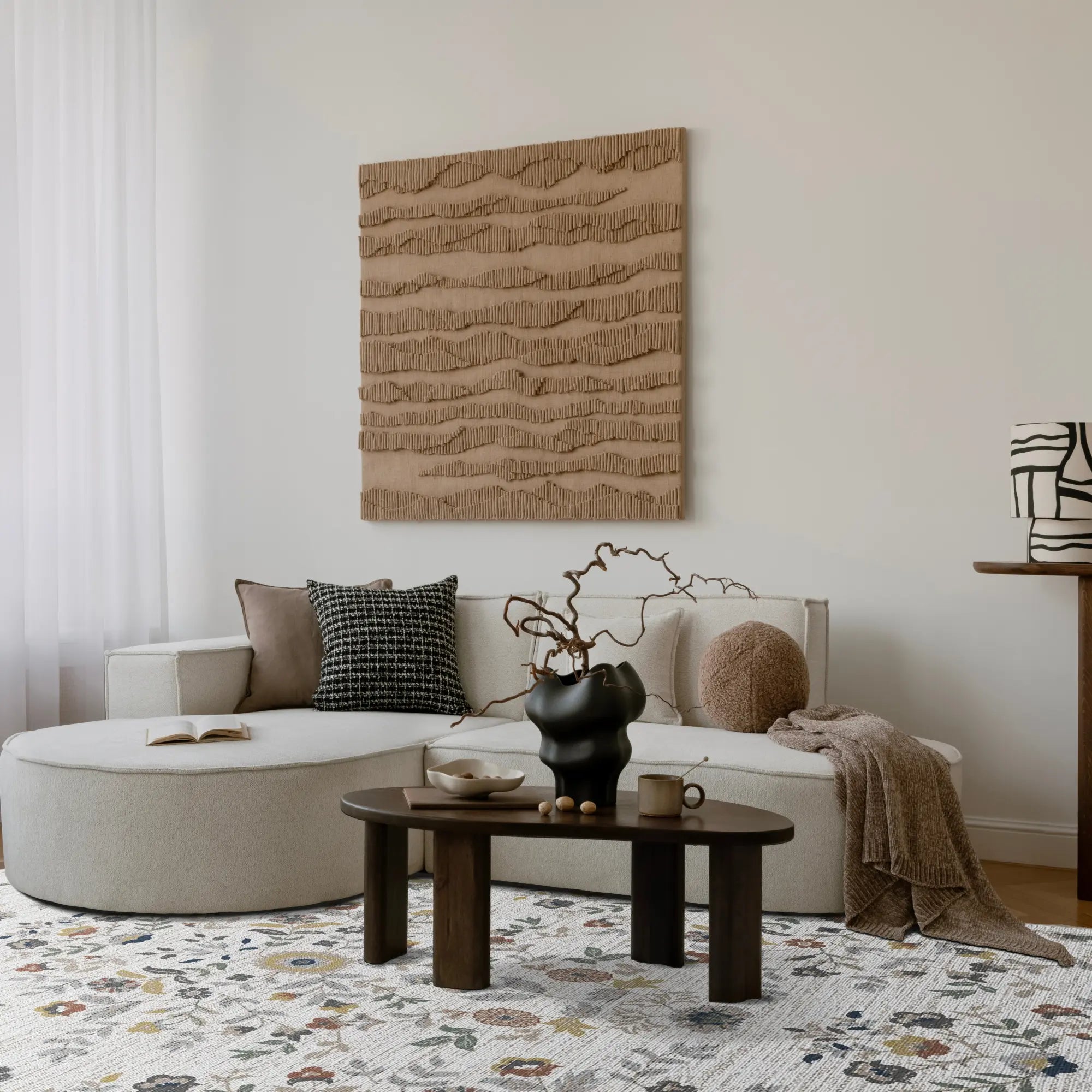 Timeless Bloom Medallion Rug