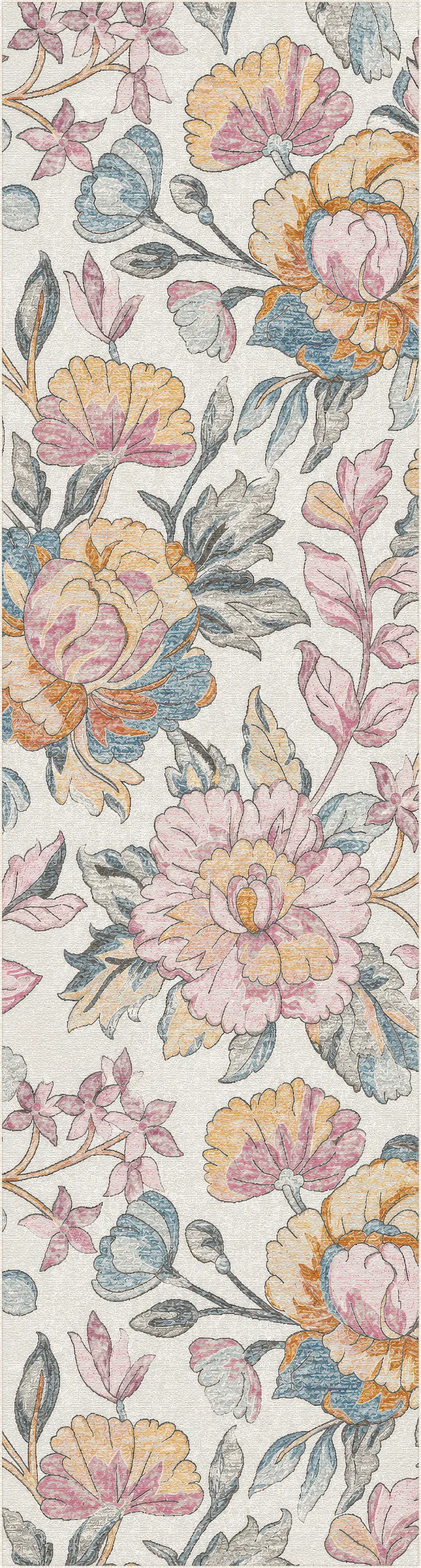 Heritage Peony Garden Rug