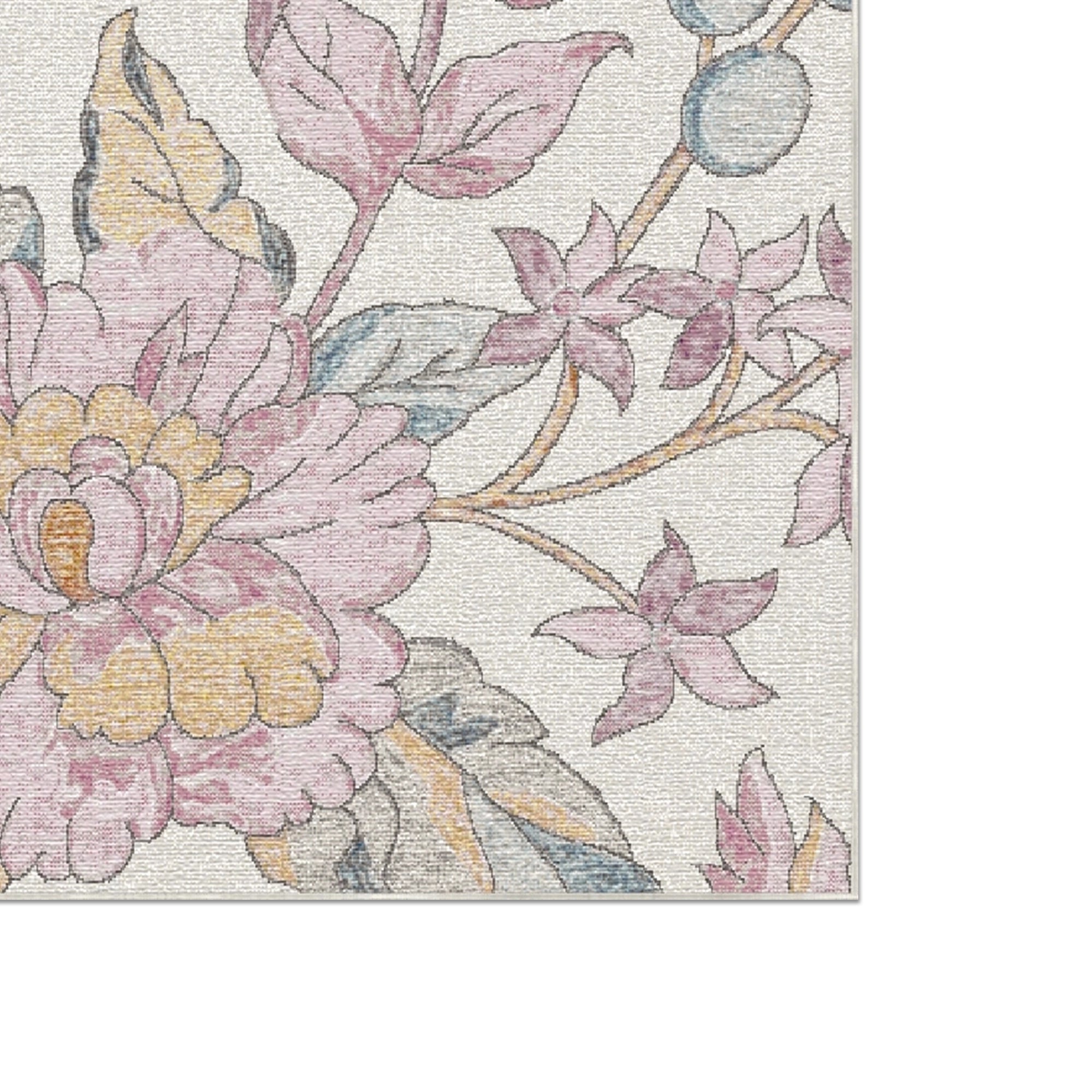 Heritage Peony Garden Rug