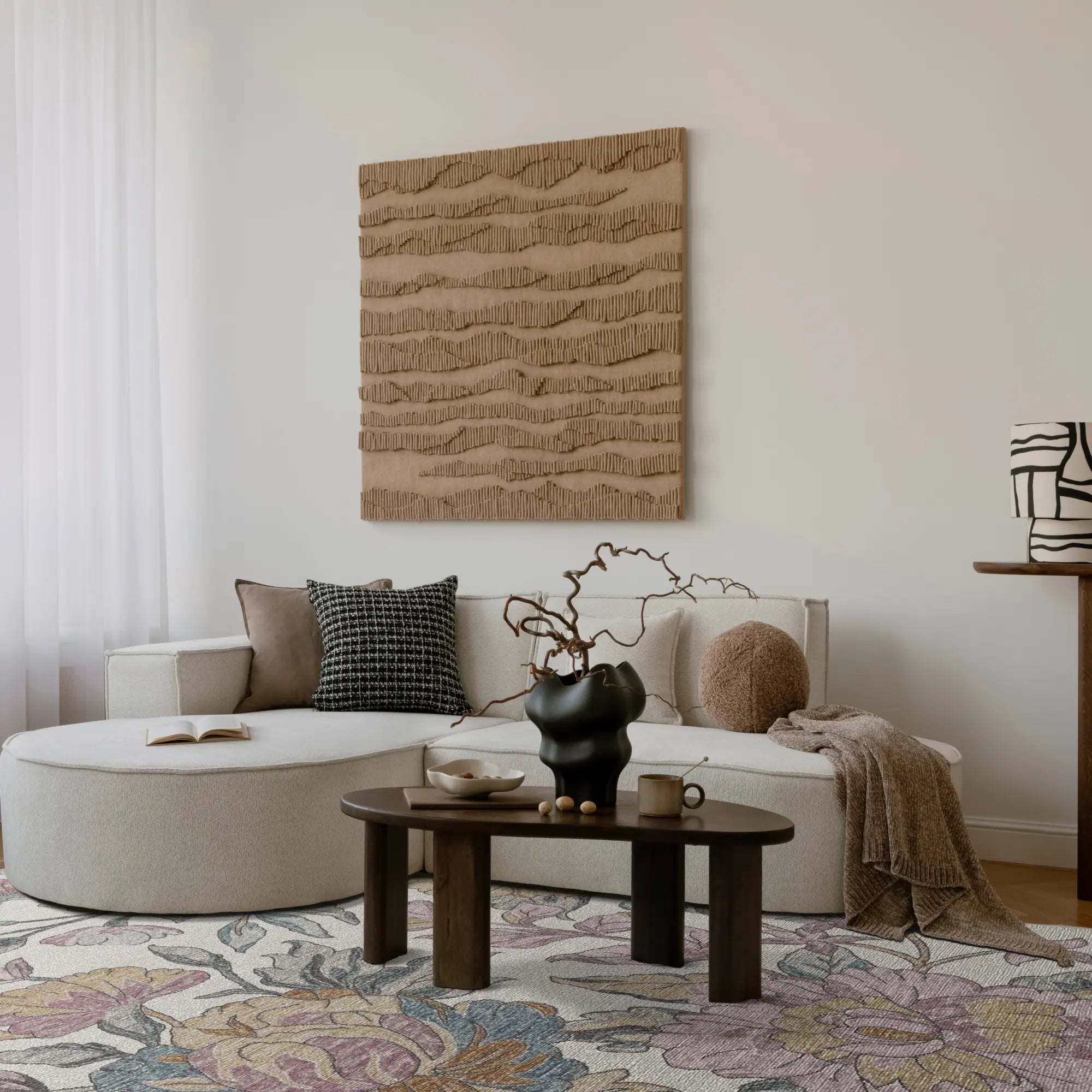 Heritage Peony Garden Rug