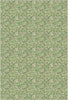 Green Vintage Petite Floral Rug 