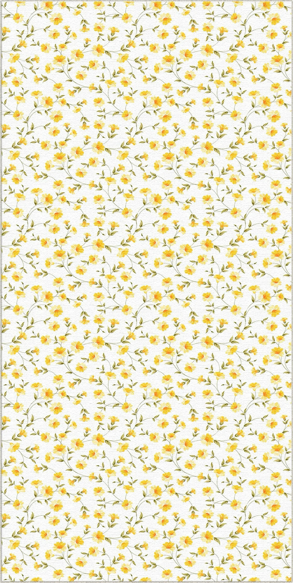 Golden Meadow Tiny Florals Accent Rug