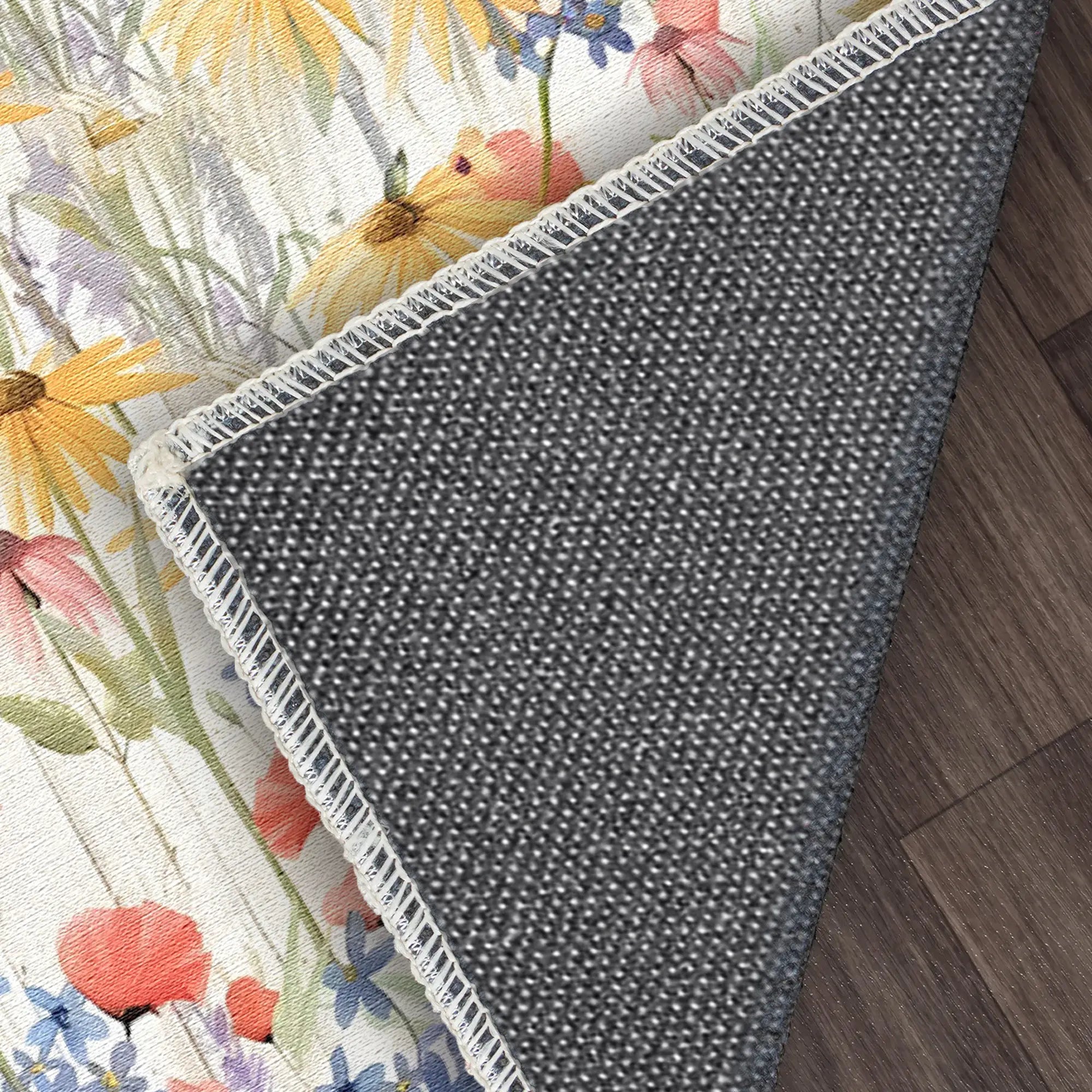 Wildflower Botanical Washable Rug