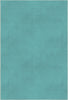 Washable Textured Teal Area Rug 