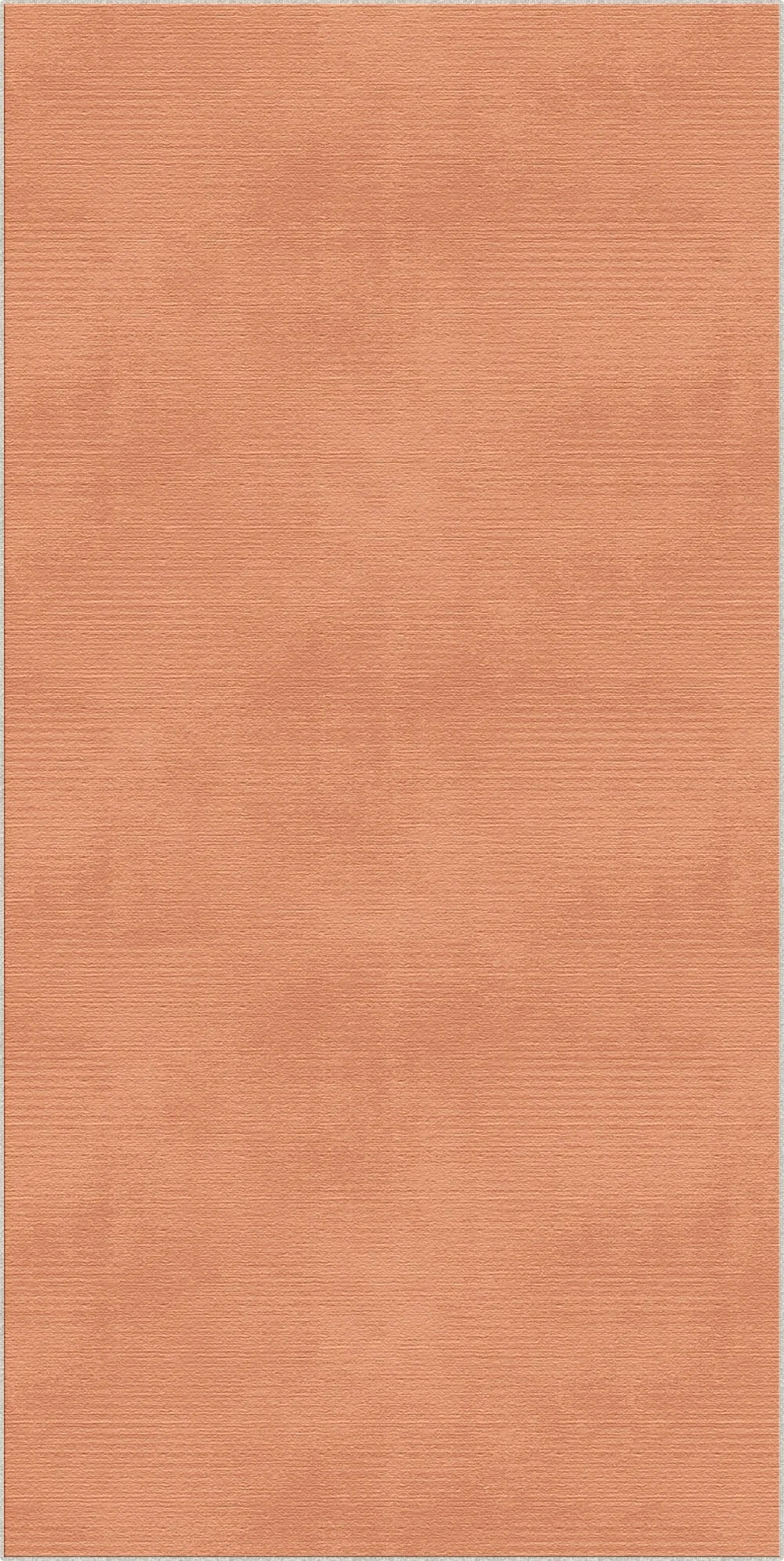 Washable Textured Peach Area Rug