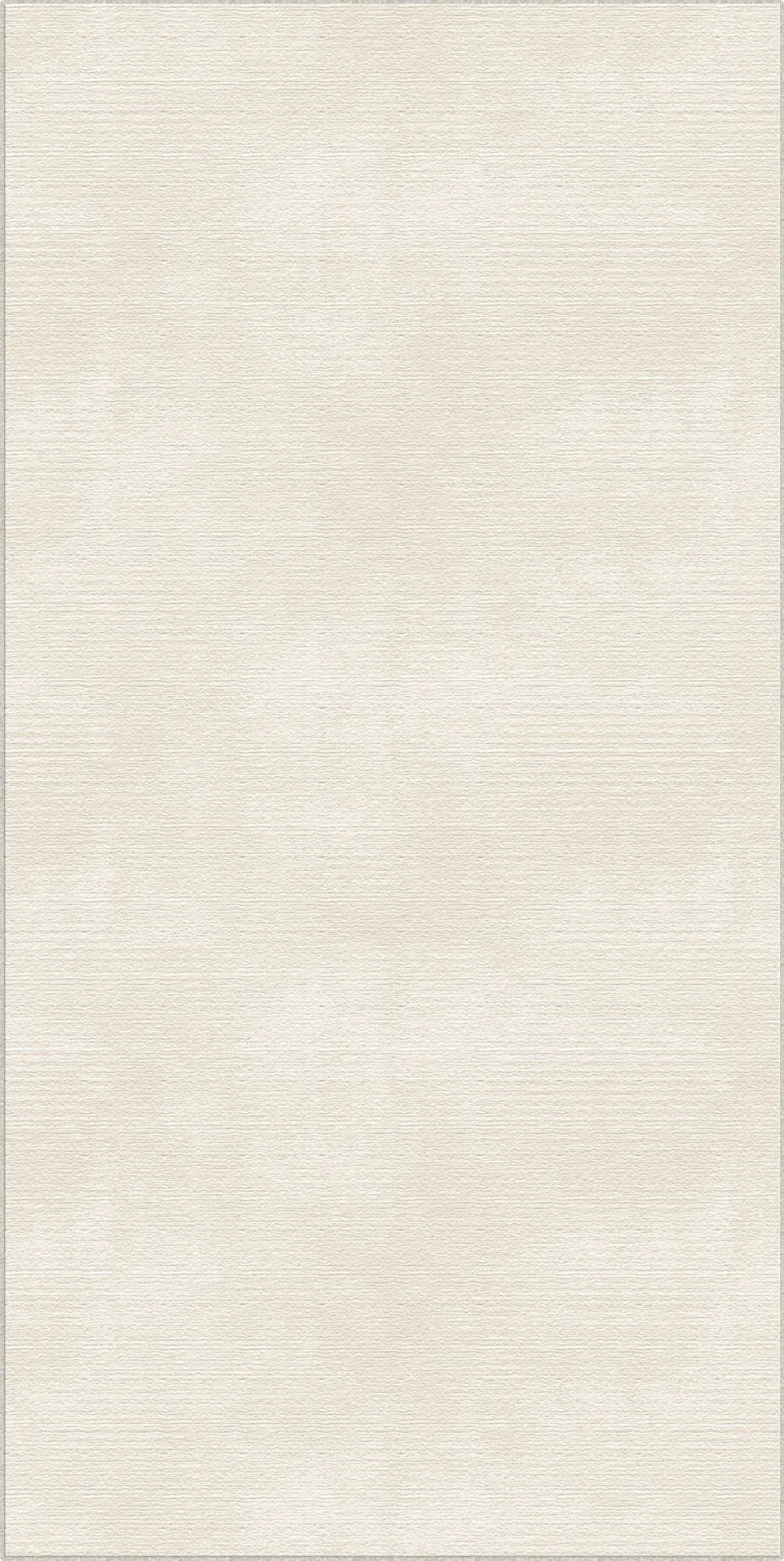 Washable Textured Cream Rug