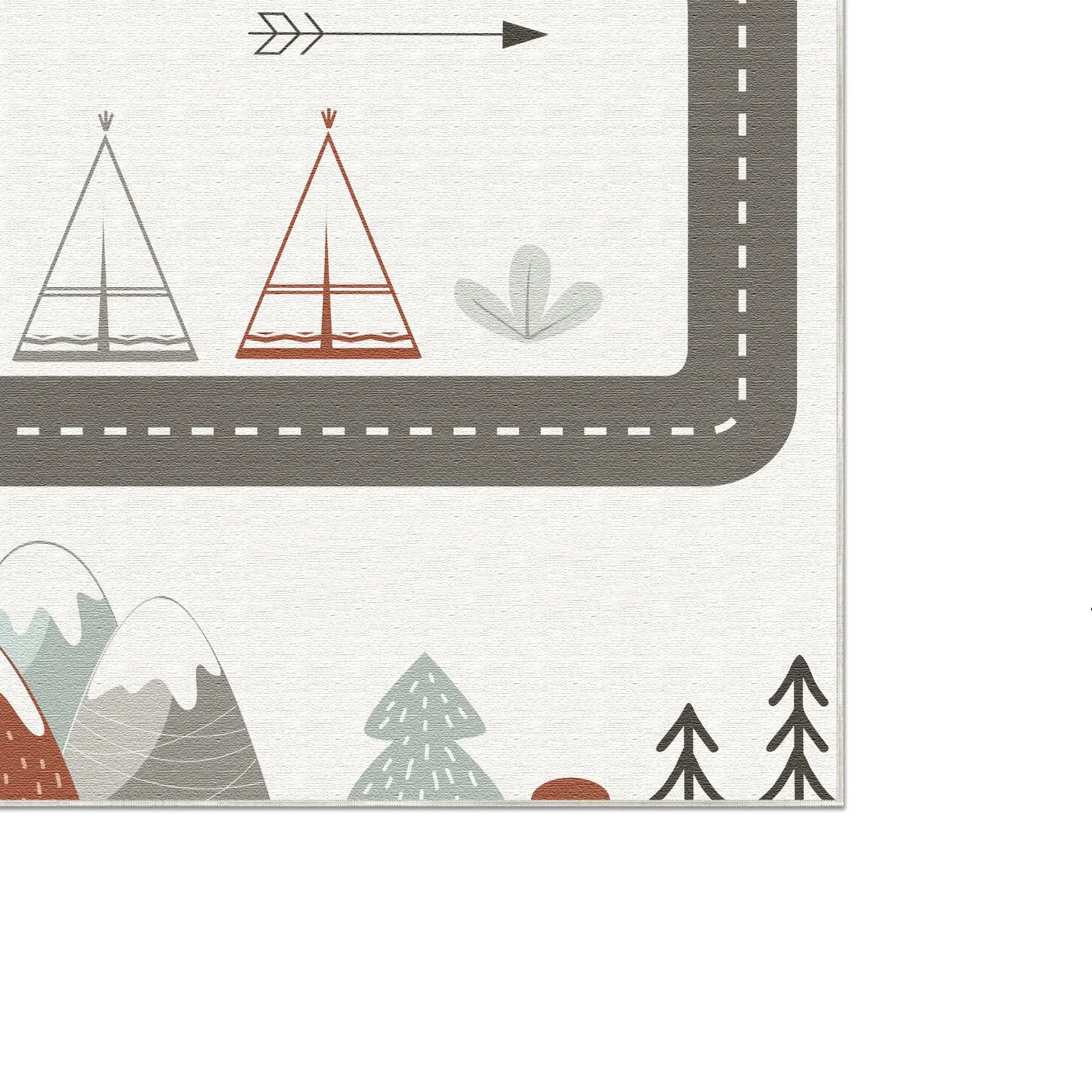 Adventure Road Explorer | Customizable Rug