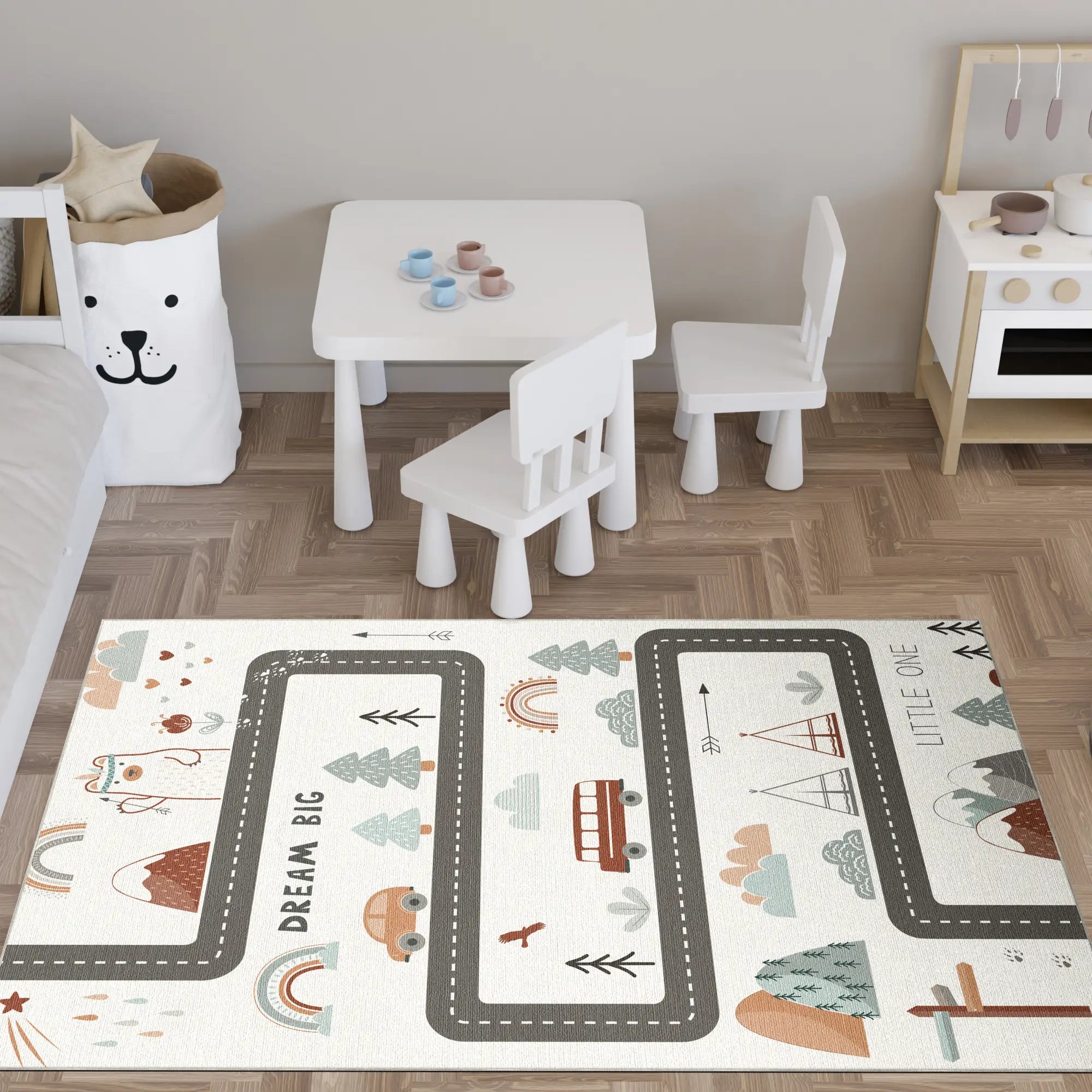 Boho Woodland Adventure Play Rug