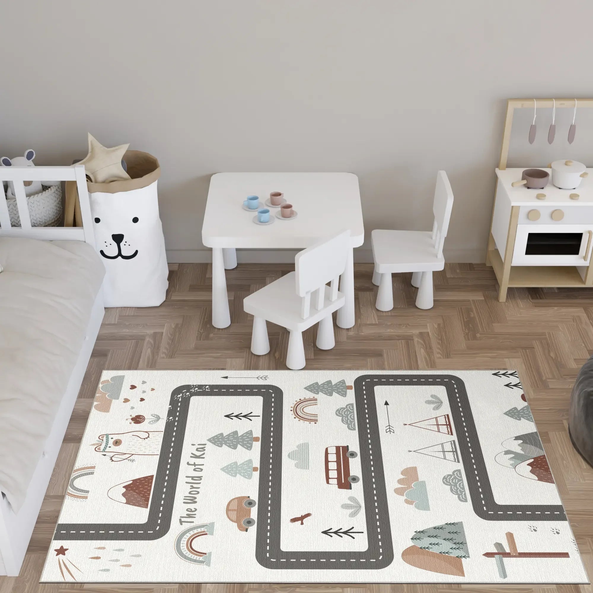 Adventure Road Explorer | Customizable Rug