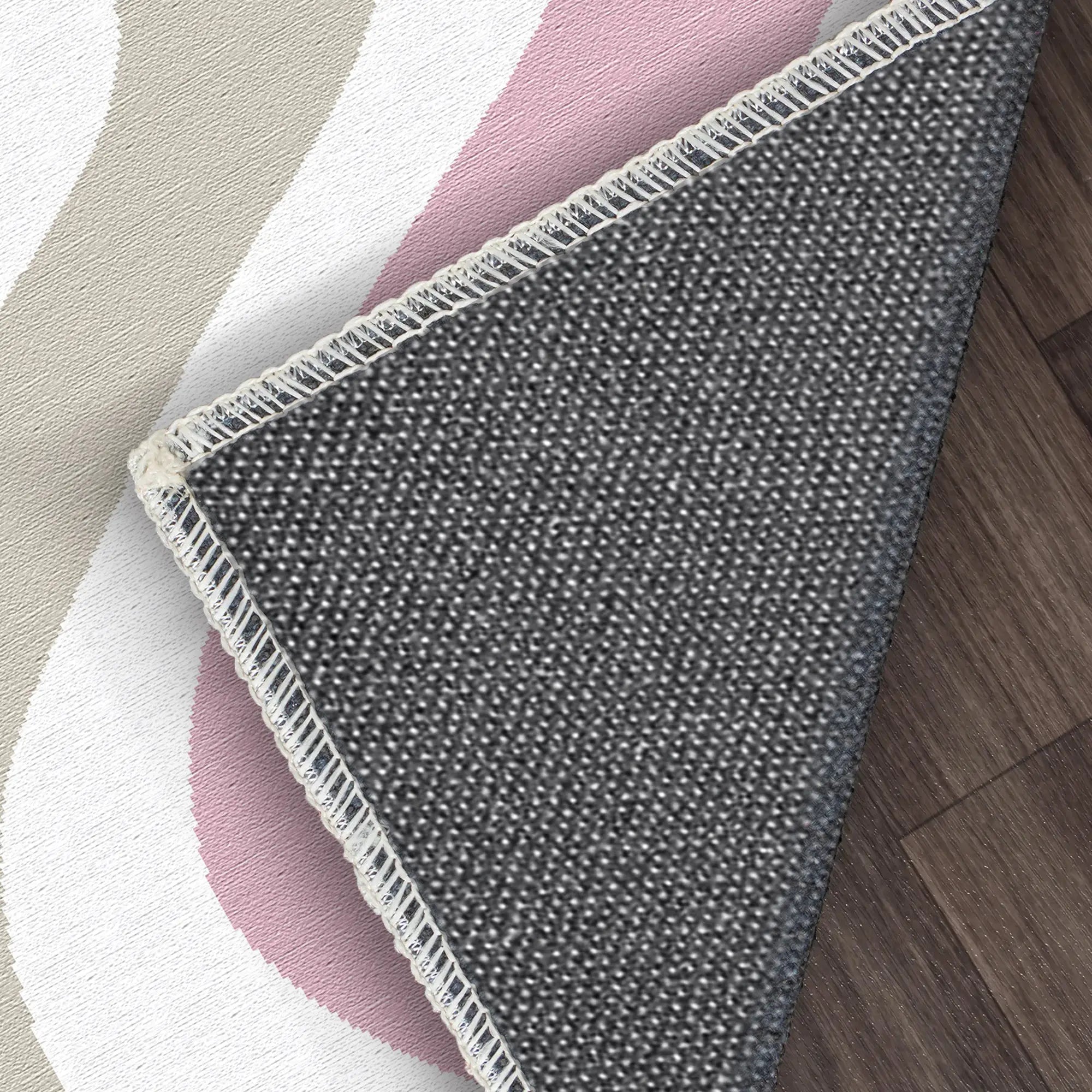 Washable Retro Wavy Boho Rug