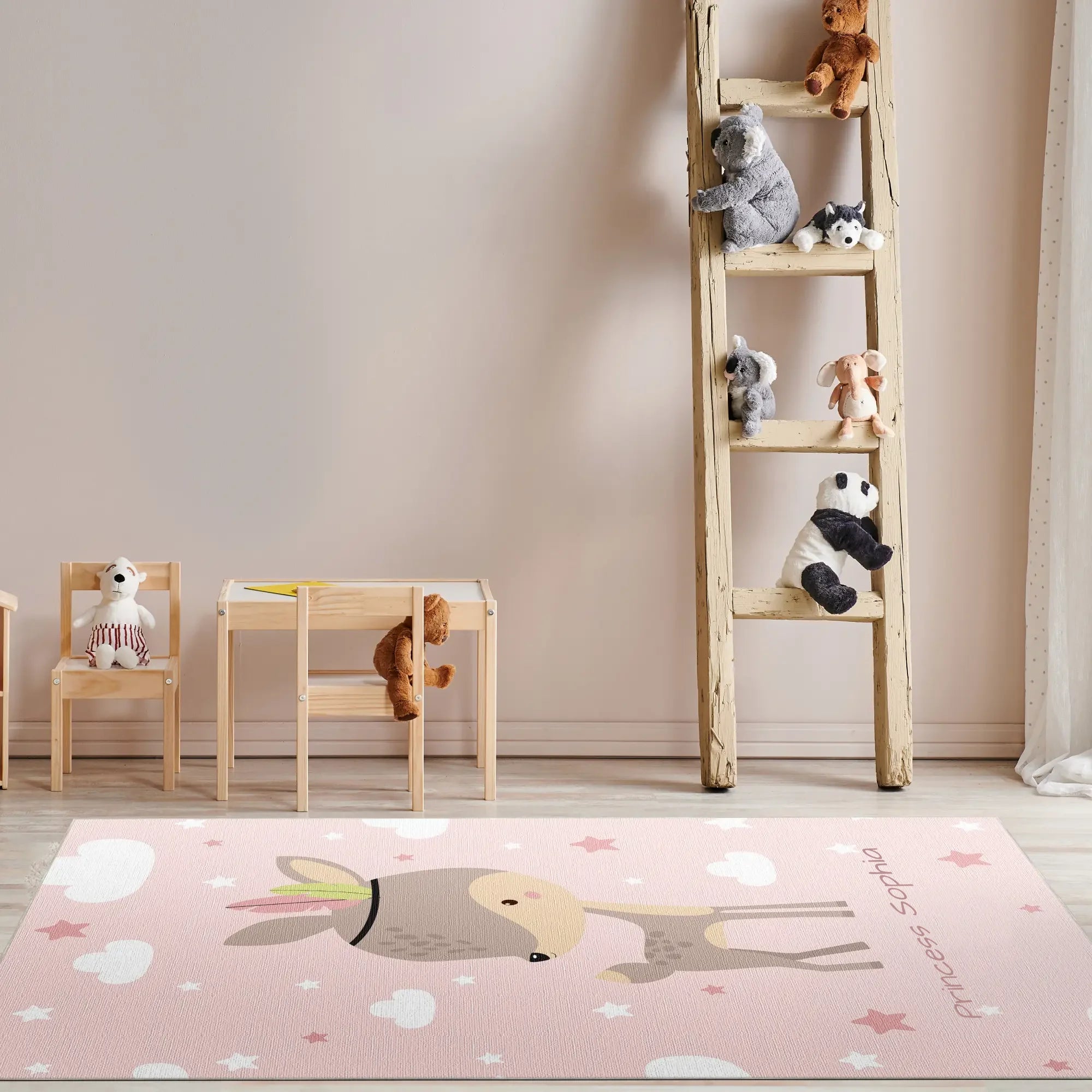 Boho Tribal Fawn | Customizable Rug