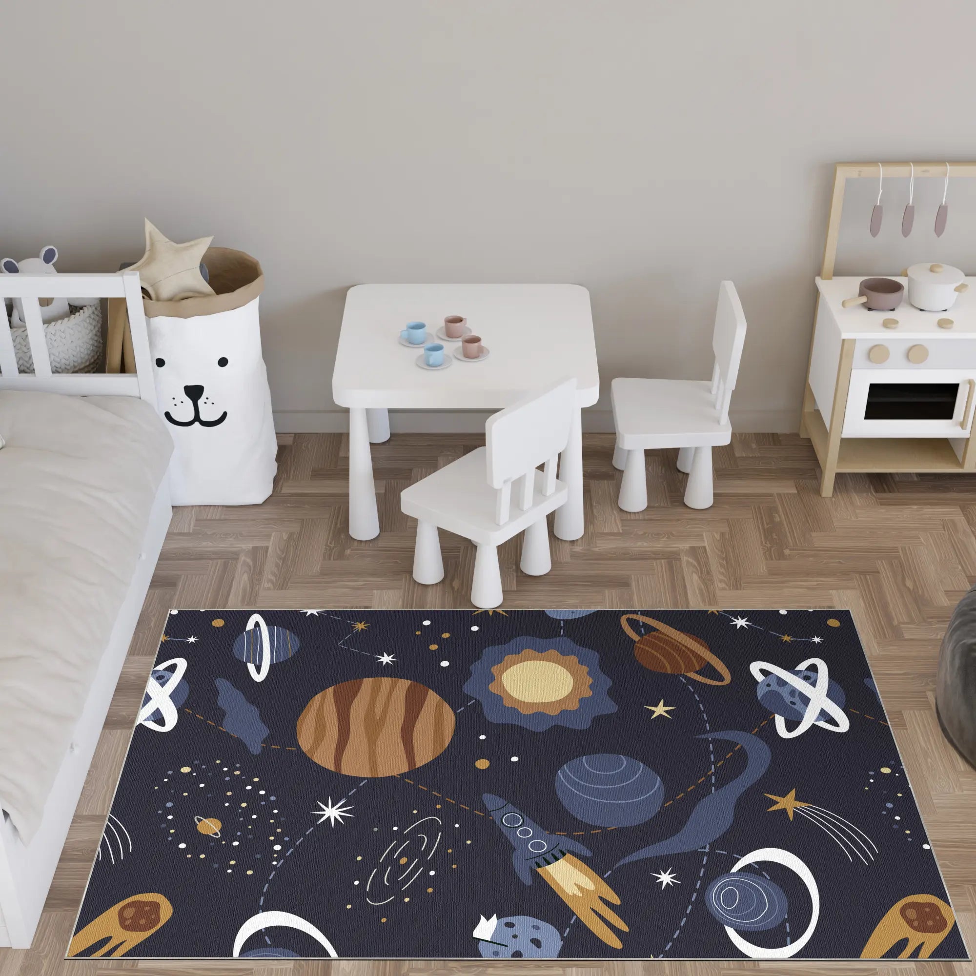 Deep Space Adventure Kids Rug