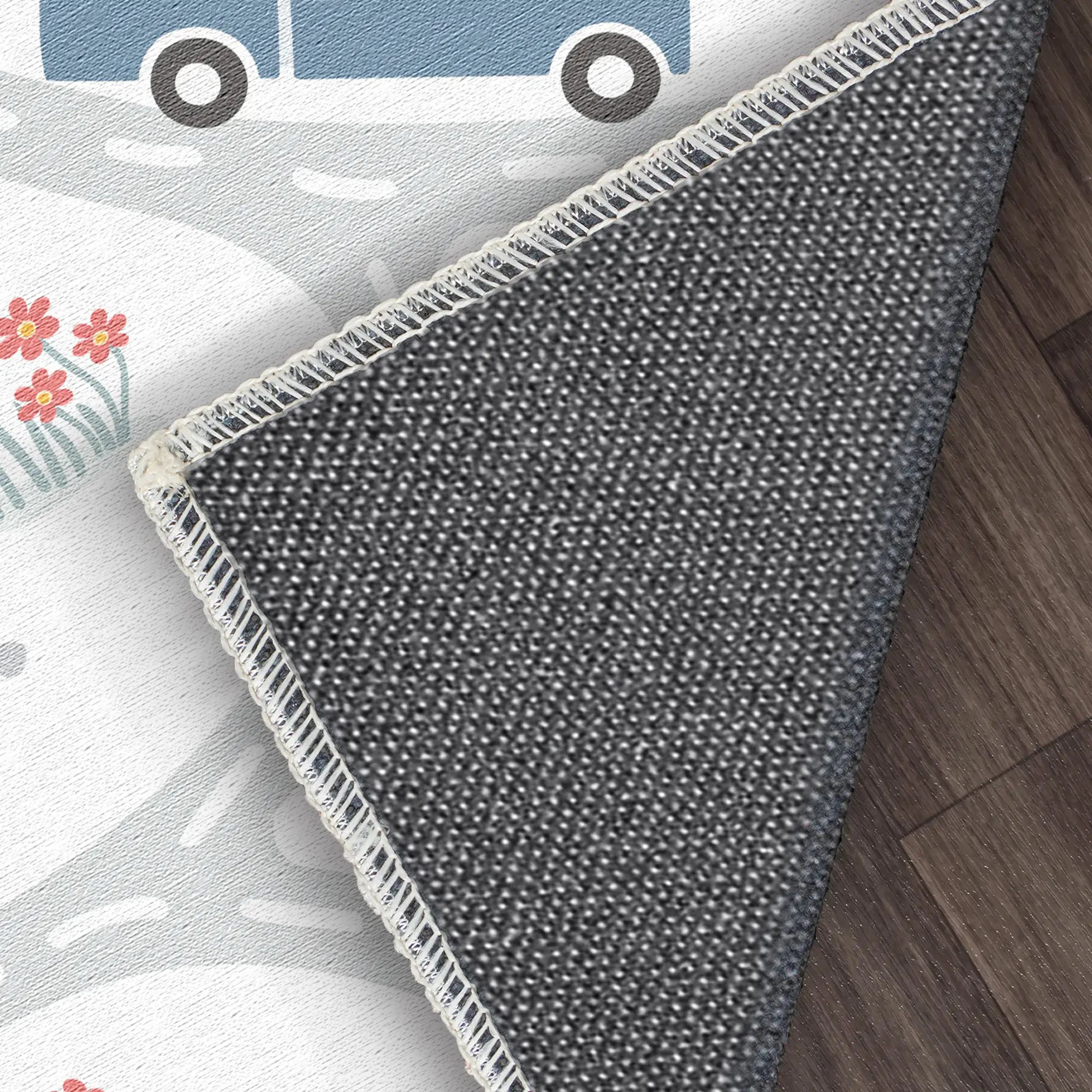 White City Traffic Road Kids Rug