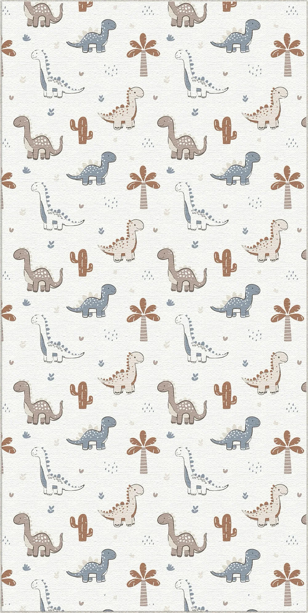 Friendly Dino World Kids Rug