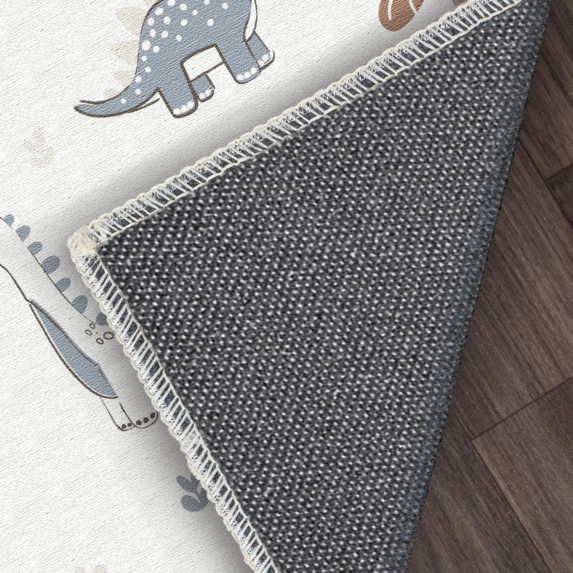 Friendly Dino World Kids Rug