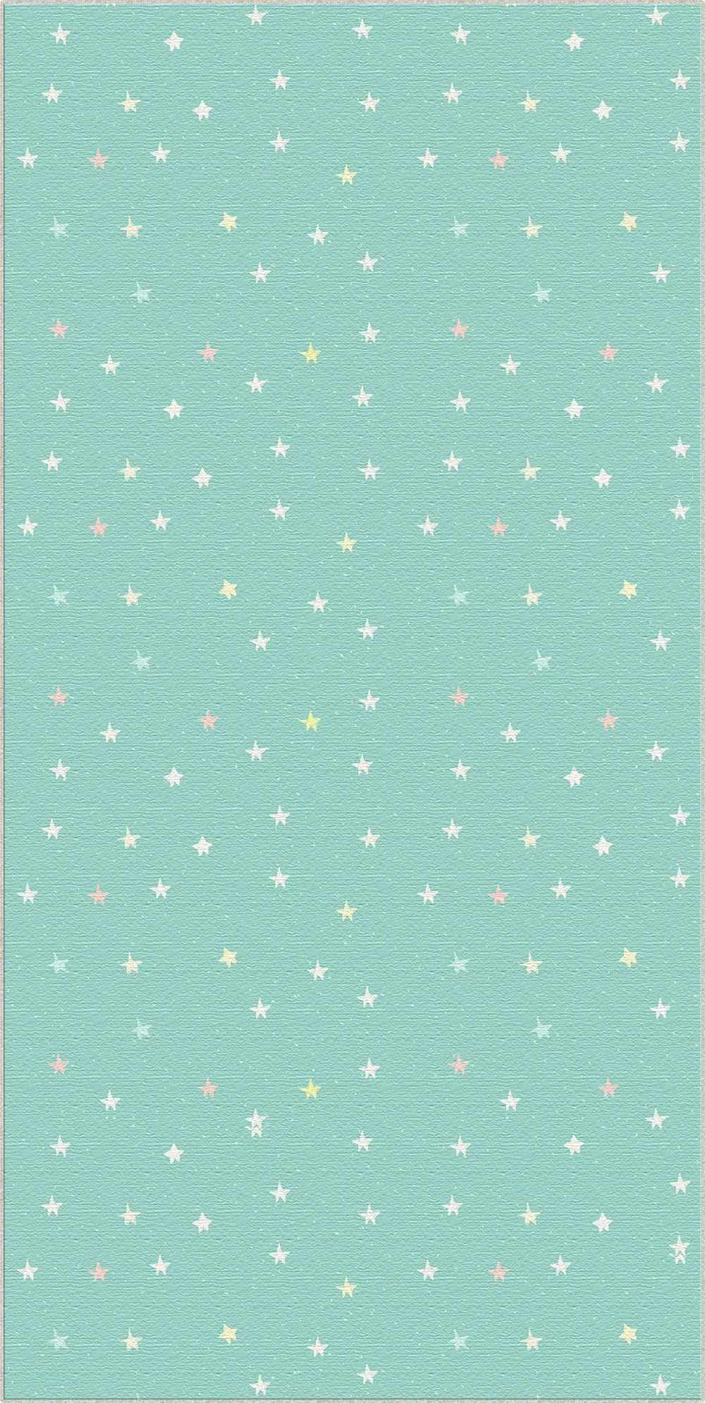 Retro Geometric Color Block Kids Rug