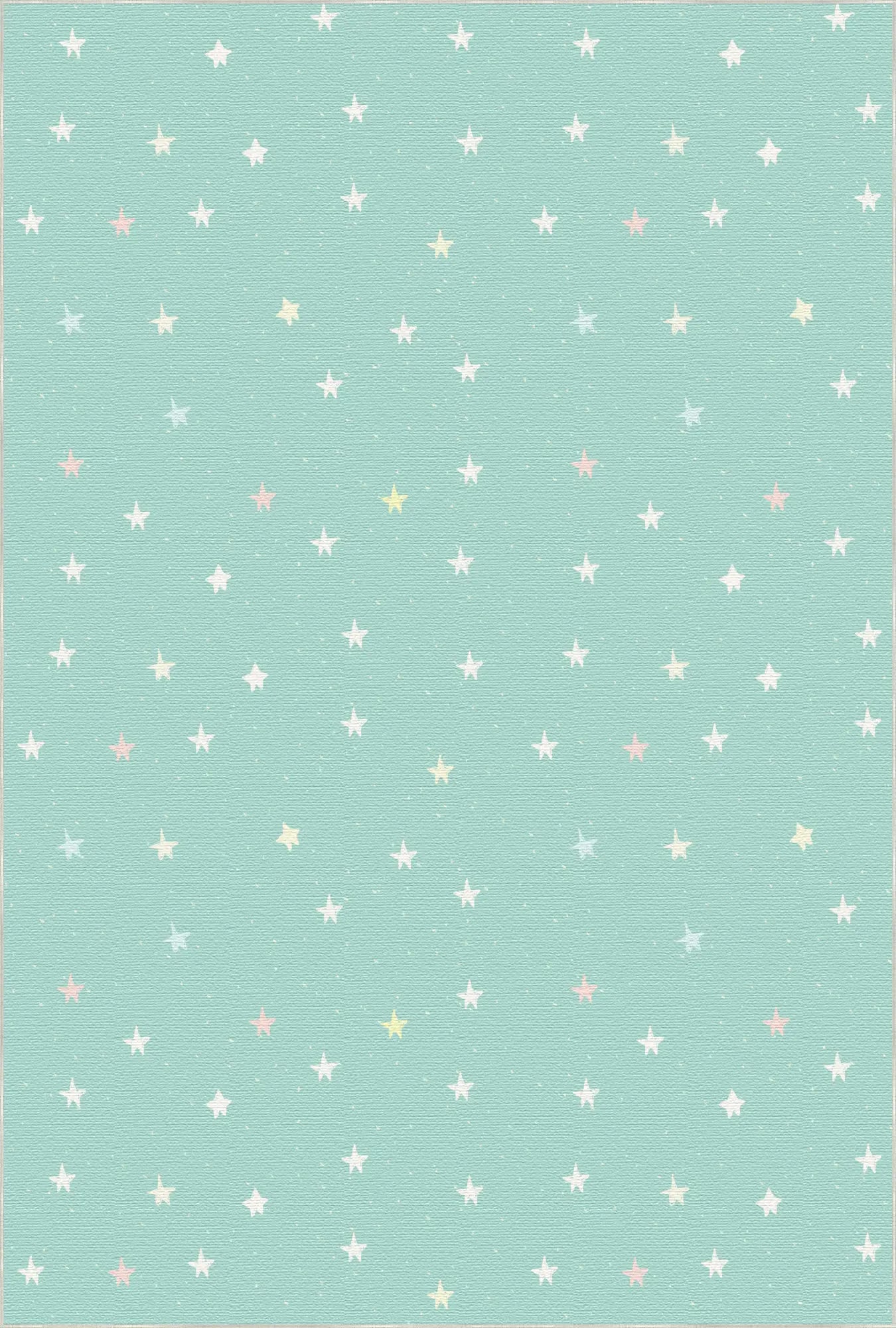 Retro Geometric Color Block Kids Rug