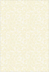 Soft Yellow Abstract Texture Accent Rug Yellow