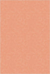 Soft Orange Abstract Texture Accent Rug Orange