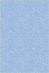 Soft Sky Blue Abstract Texture Accent Rug Azure