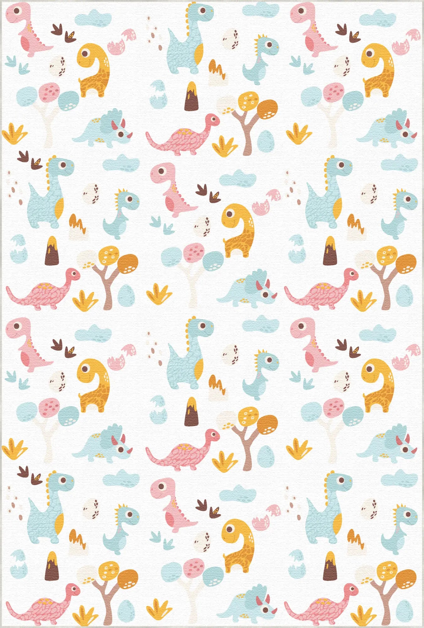 Baby Dinosaur Egg Discovery Rug