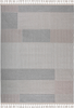Taupe Modern Block Rug 