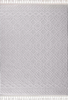 Loop Soft Weave Boucle Modern Rug White 