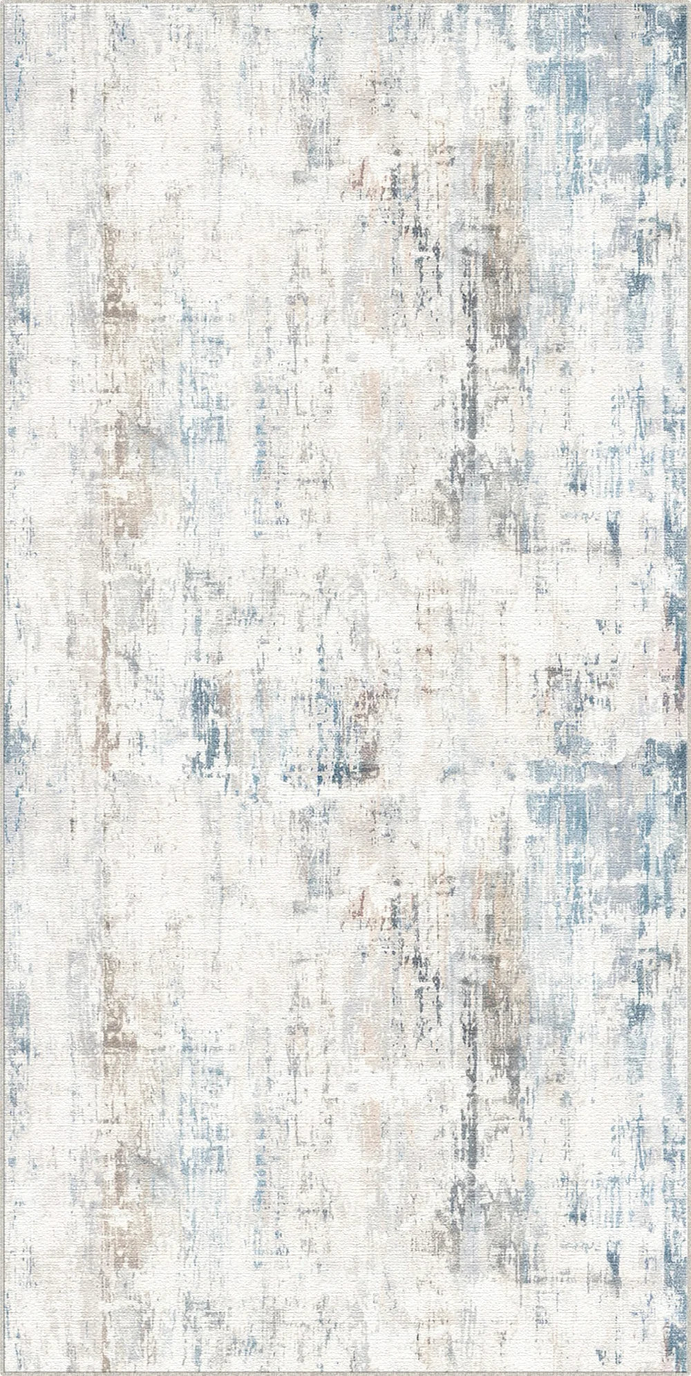 Serene Nimbus Distressed Abstract Rug