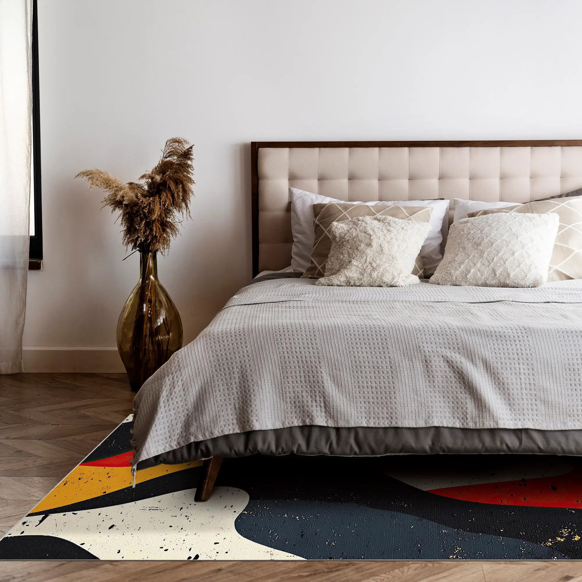 Chroma Flow Bold Abstract Rug