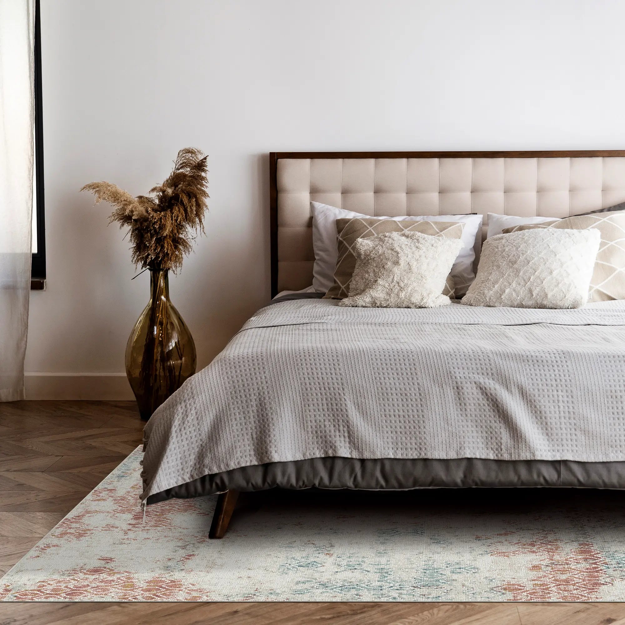 Terra Patina Eroded Lattice Rug