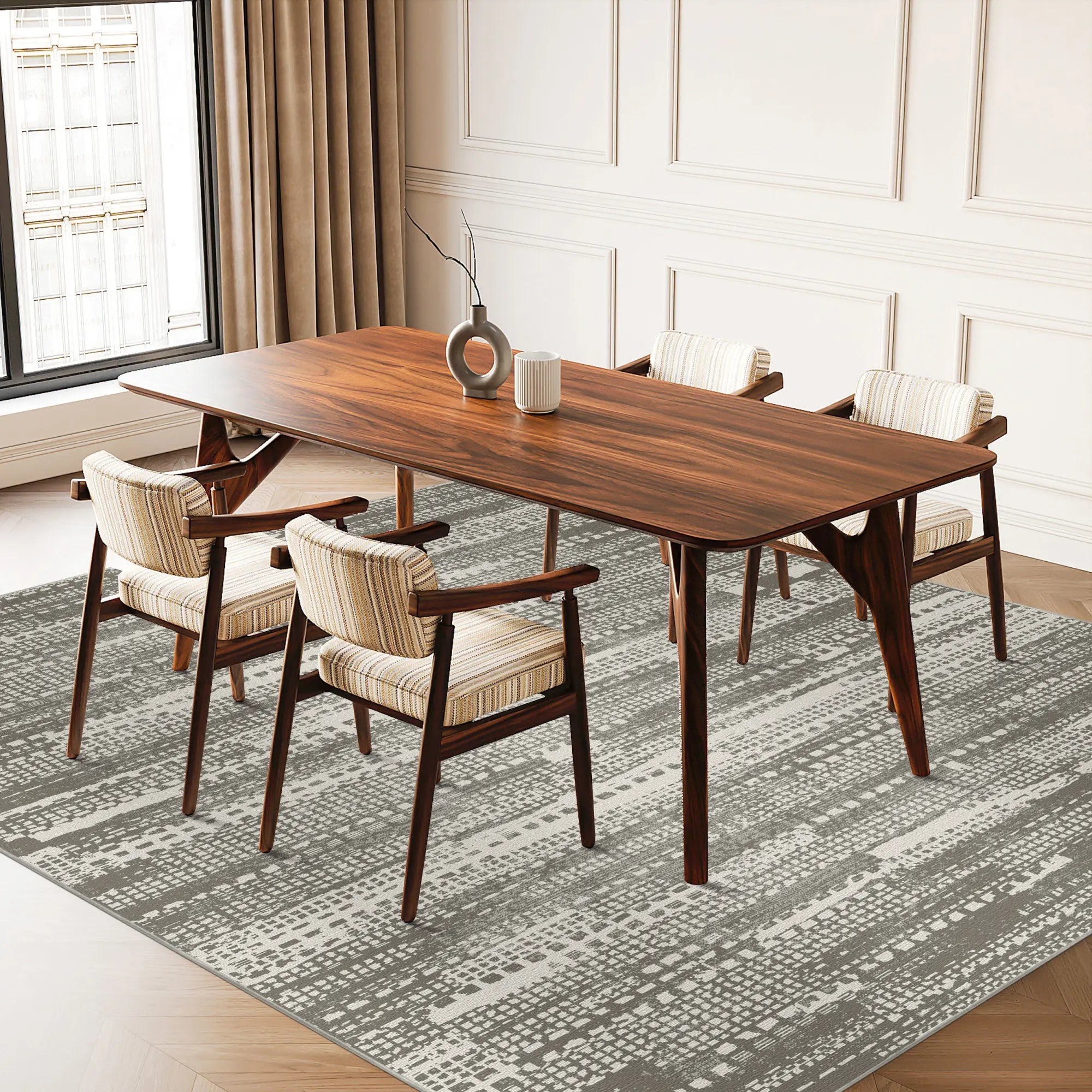 Urban Matrix Mosaic Rug