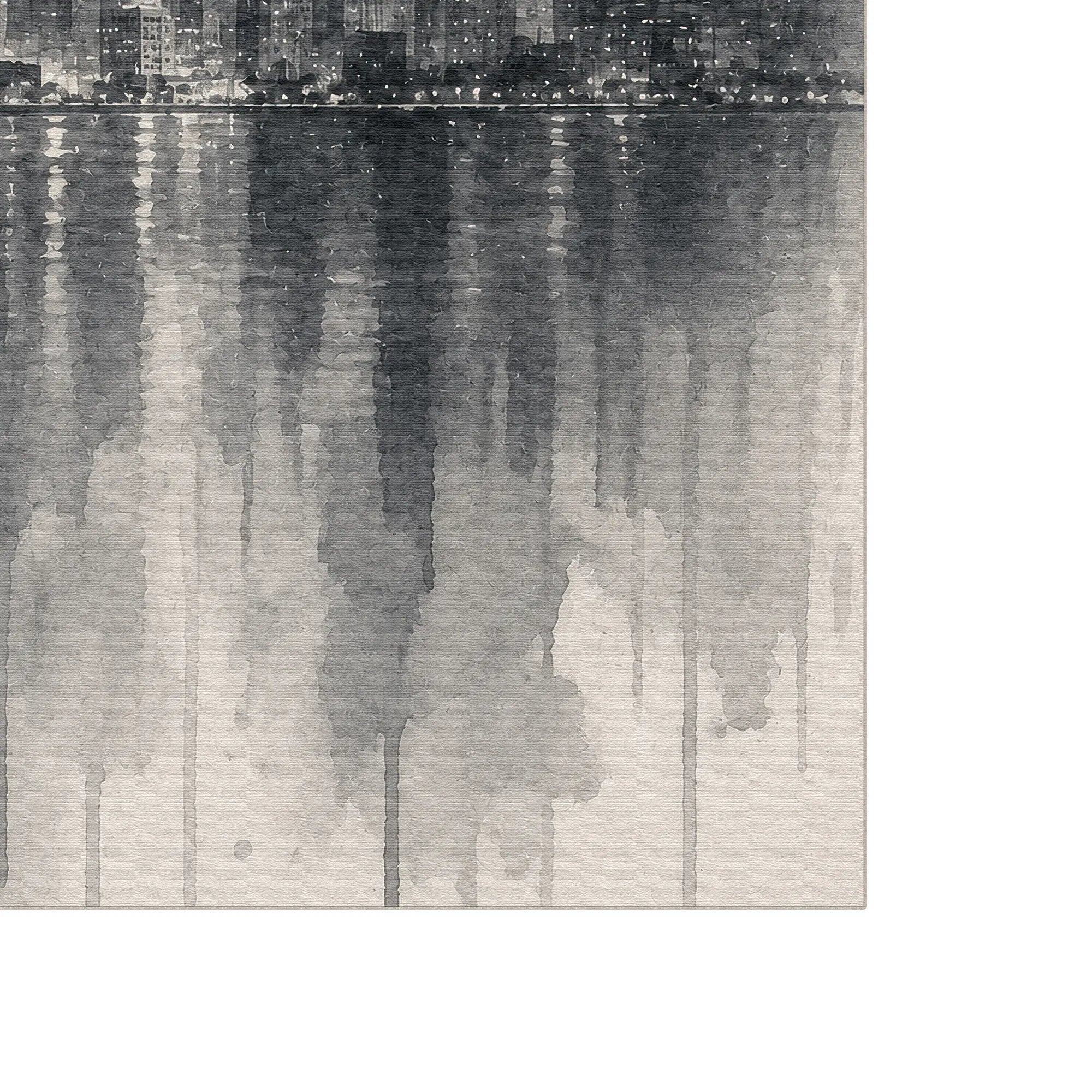 Toronto Skyline Waterfront Art Rug
