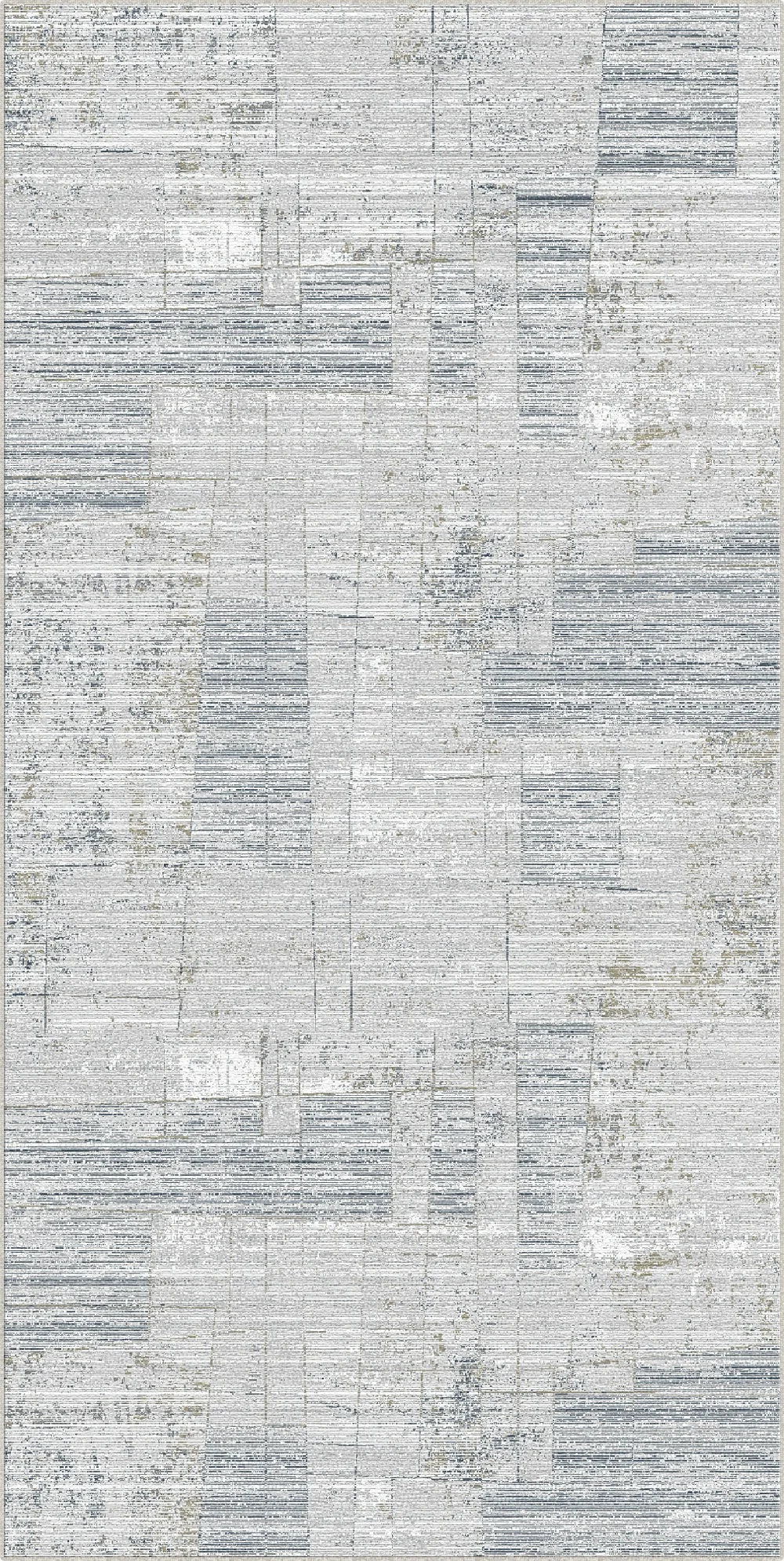 Oceanic Grid Linear Abstract Rug