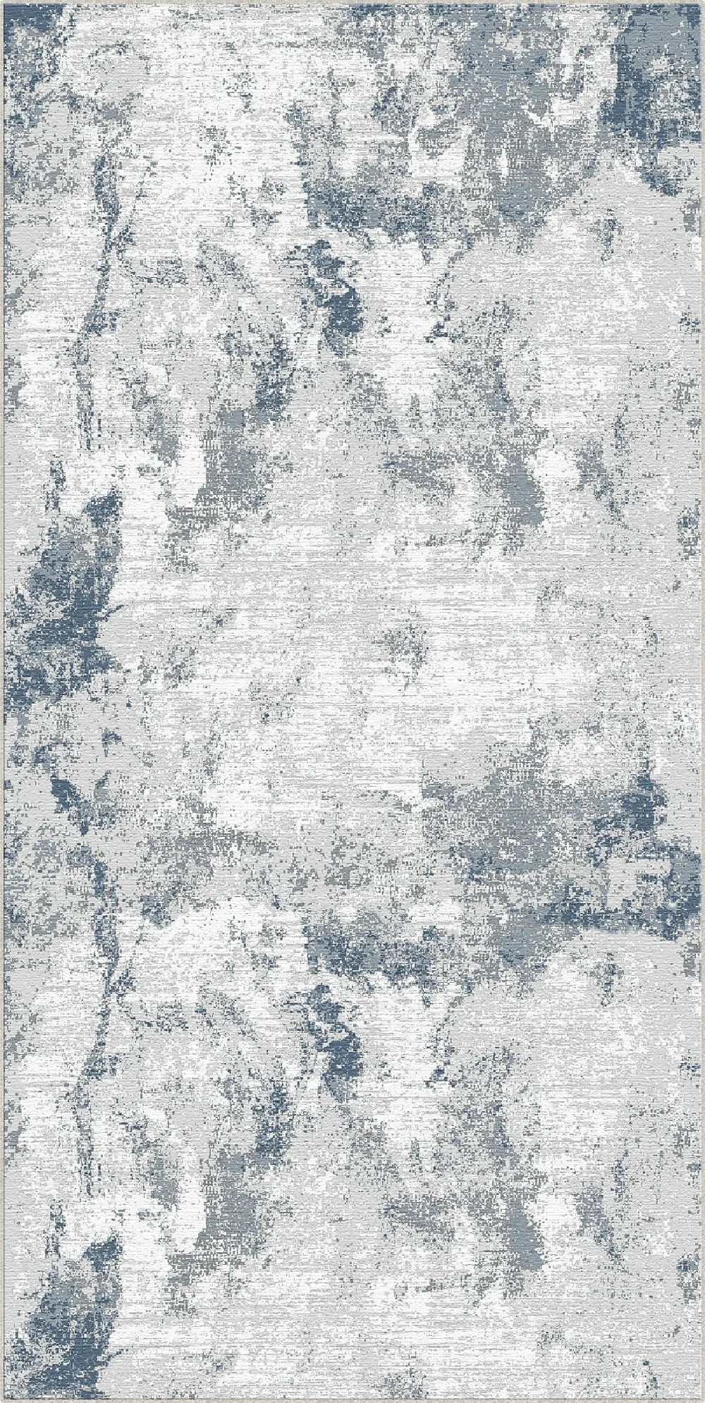 Celestial Mist Distressed Abstract Rug