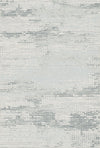 Silver Matrix Mosaic Abstract Rug Silver