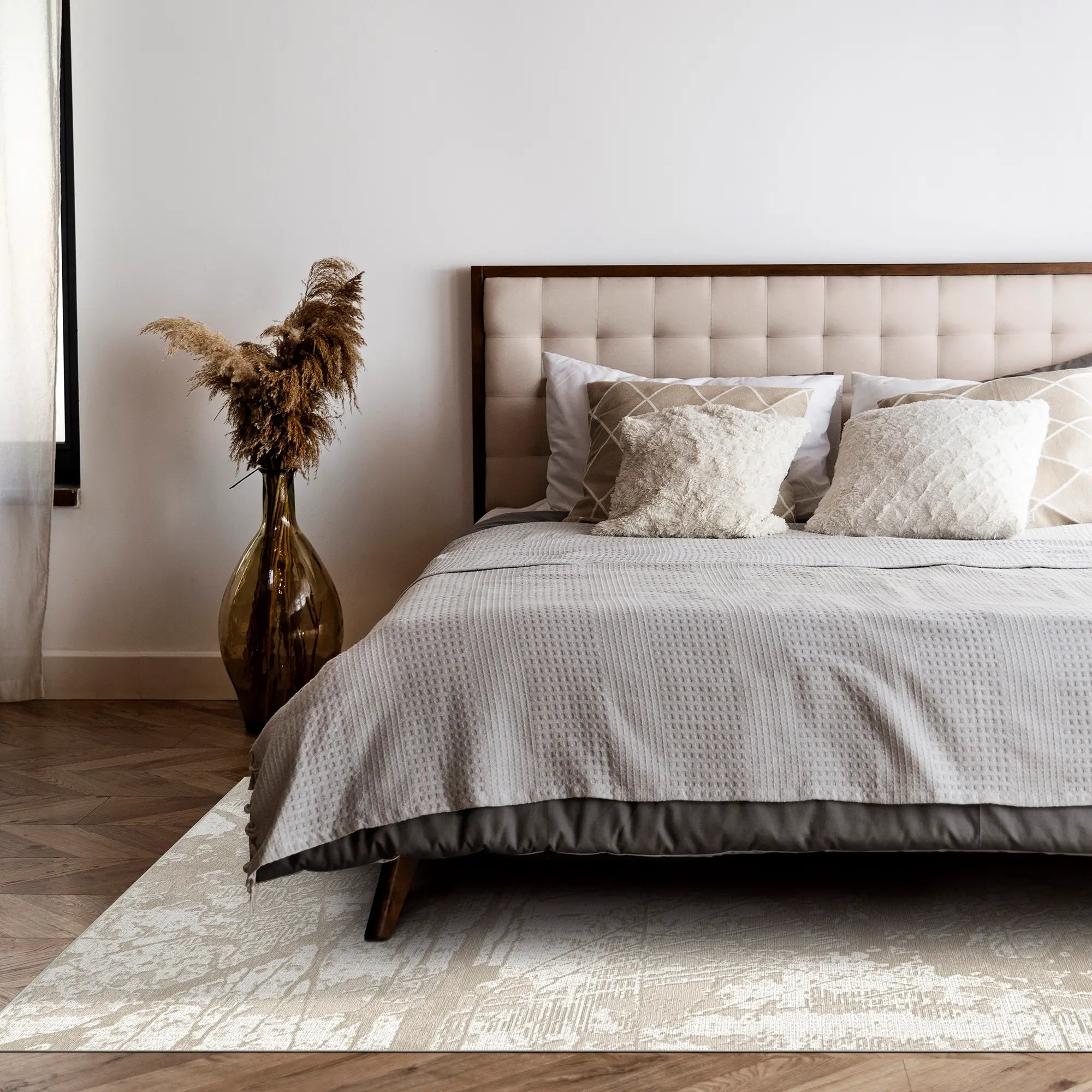 Alabaster Fissure Organic Rug