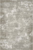 Taupe Horizon Linear Glitch Rug 