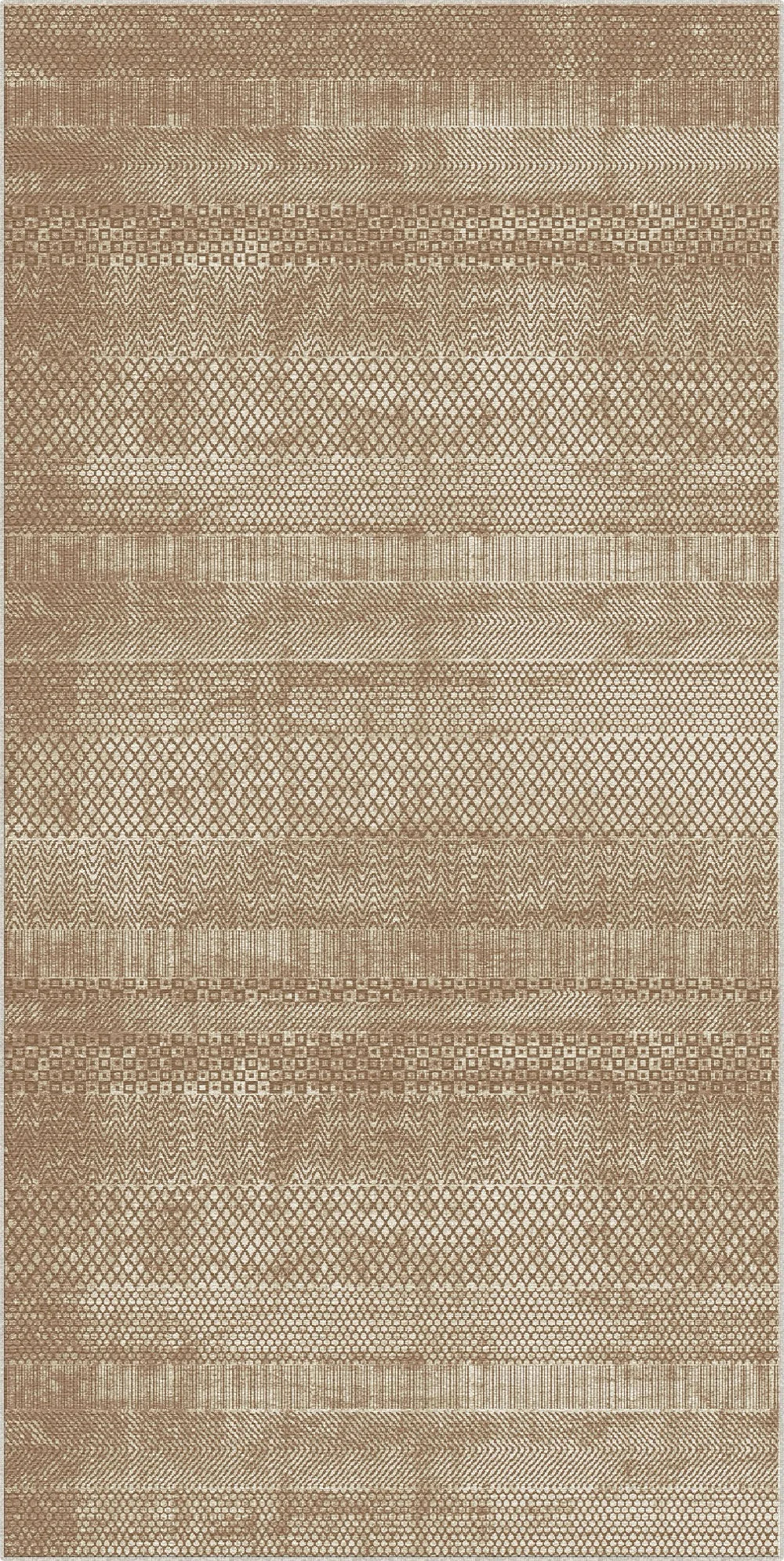 Terra Canyon Banded Geometric Rug