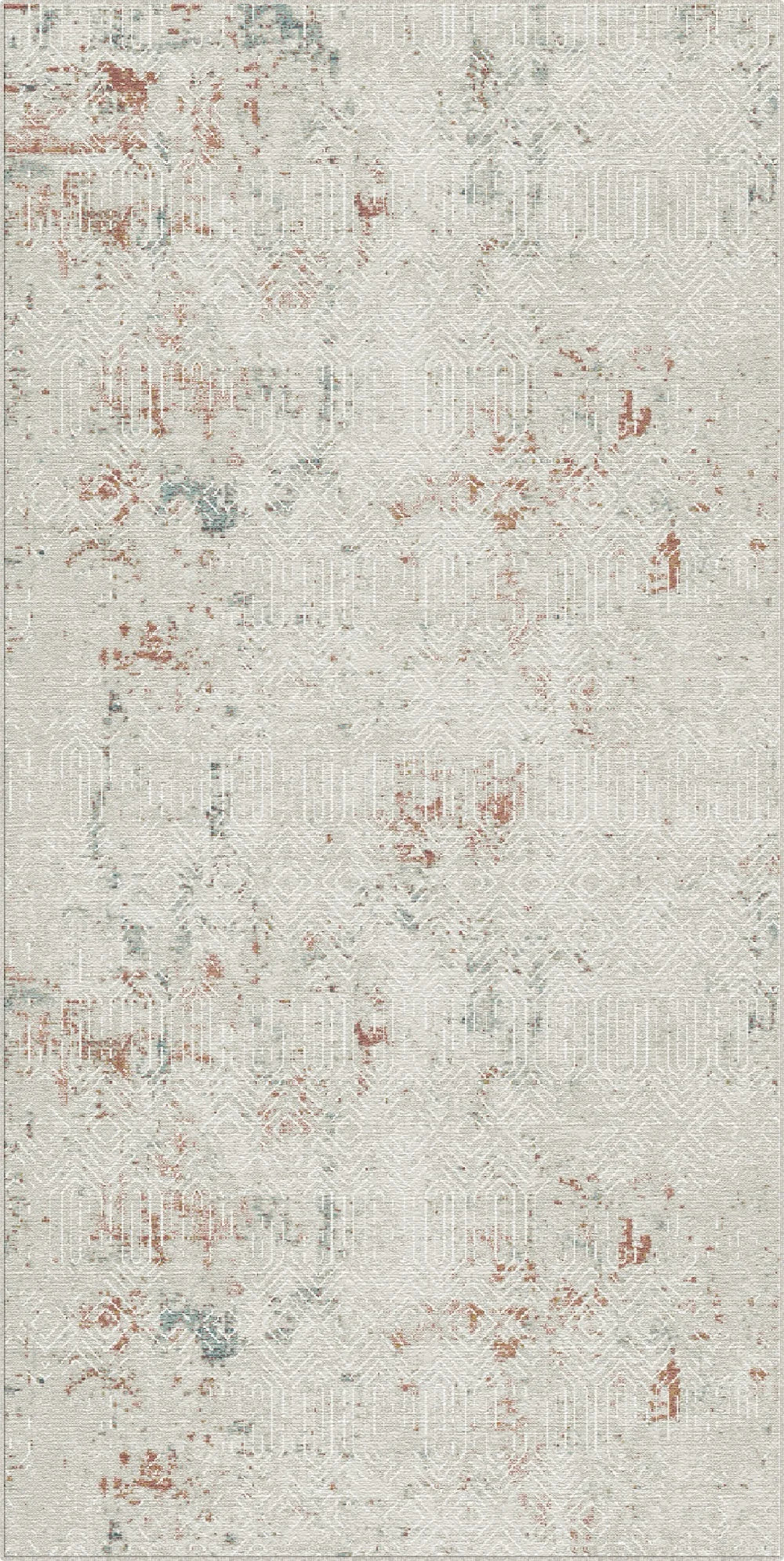 Alabaster Nomad Lattice Rug