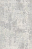 Silver Mist Distressed Abstract Rug 