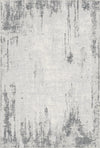 Ash Drift Distressed Industrial Rug Gray