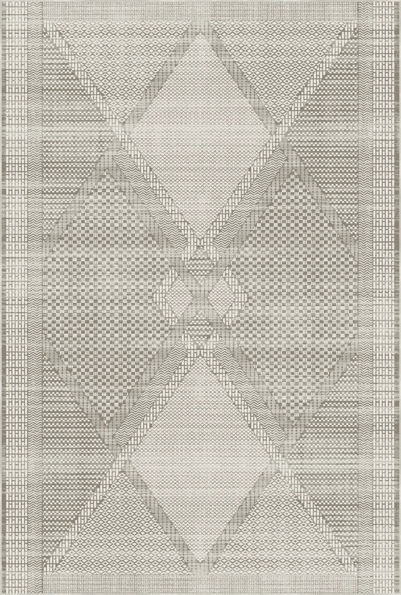 Prism Geometric Rug Sandstone Prism Mosaic Geometric Washable Rug – Bella Rugs