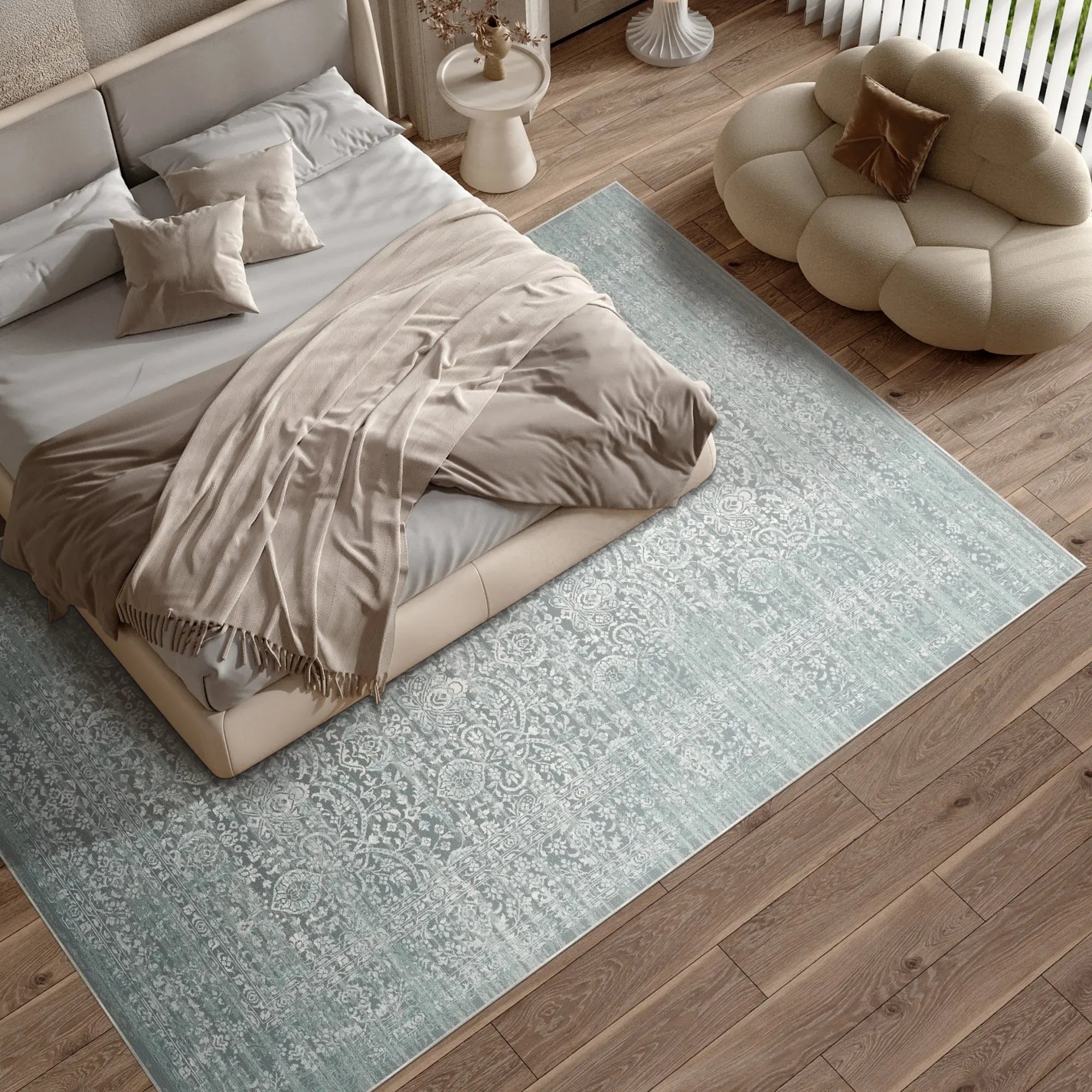 Antique Azure Heritage Rug