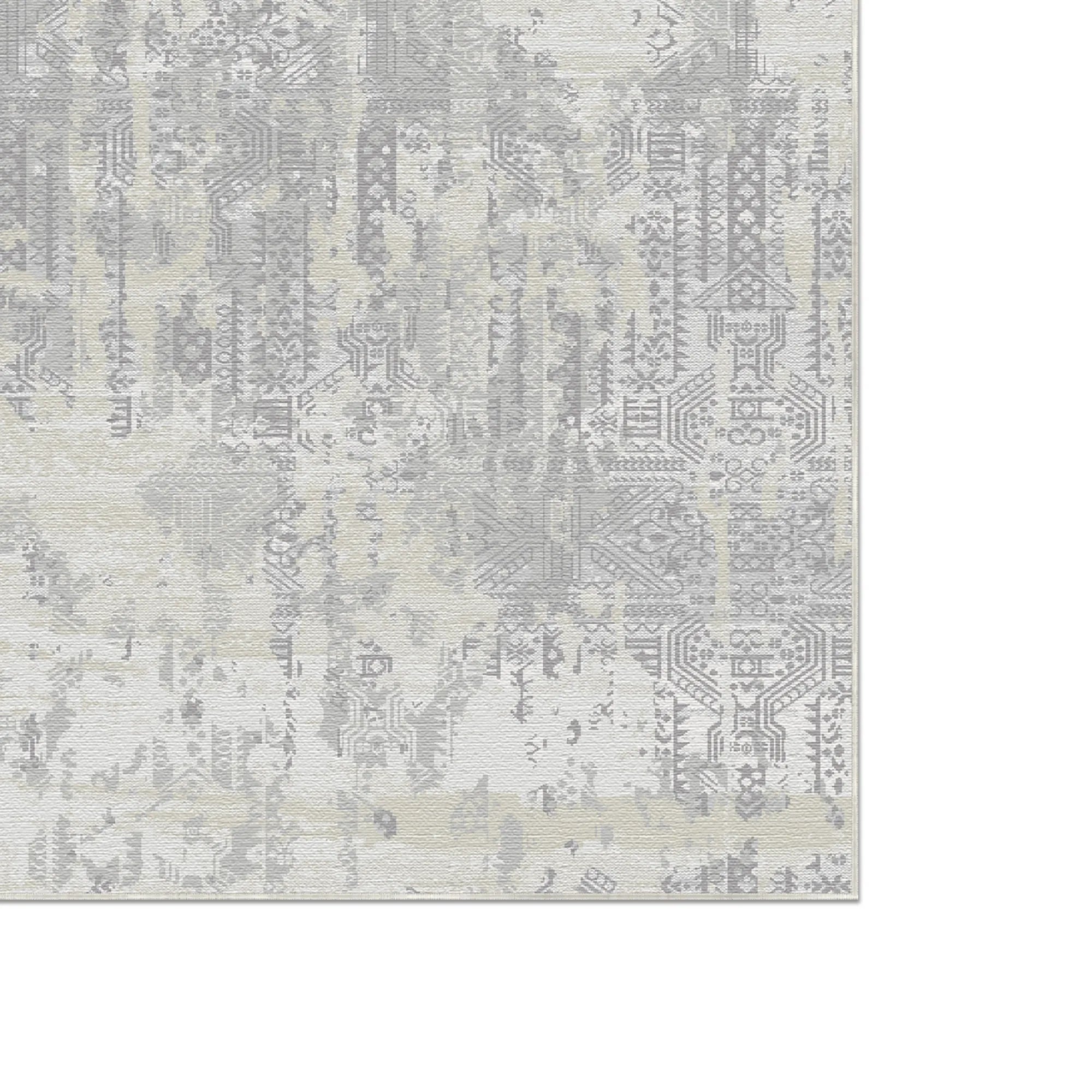 Tectonic Matrix Gray Rug